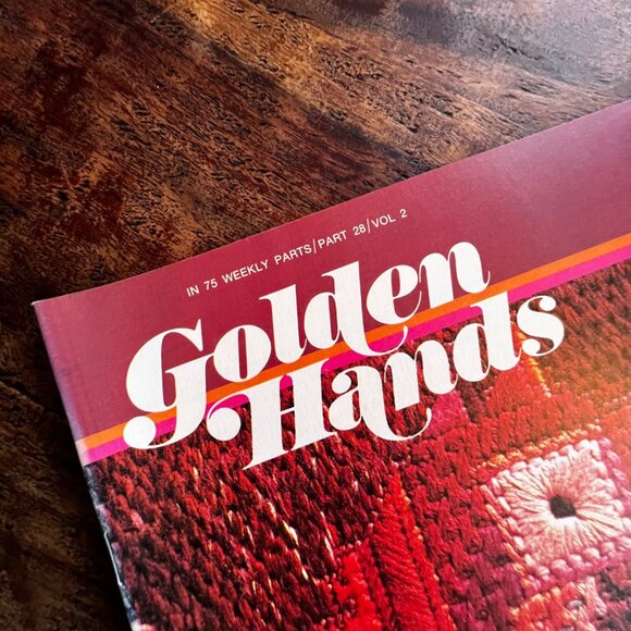 Golden Hands Vintage Weekly Craft Magazine Set Vol 1 Part 9&11 Volume 2 Part 28 - Picture 2 of 16